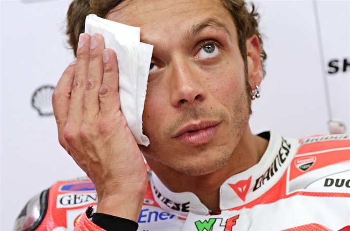 El piloto italiano Valentino Rossi