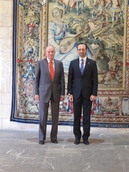 El Rey, Don Juan Carlos, Y José Ramón Bauzá 