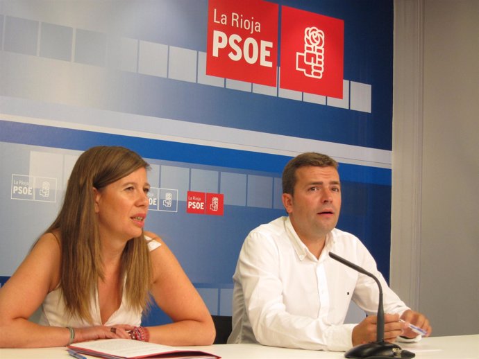 Olagaray y Fernández, secretarios Salud e Inmigración PSOE riojano