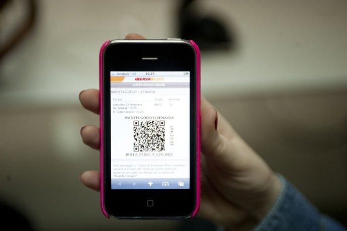 Tarqueta de embarque móvil