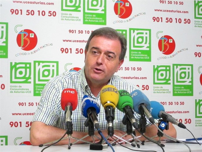 El Presidente De UCE Asturias, Dacio Alonso.