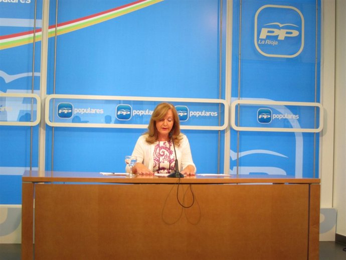 Francisca Mendiola senadora del PP de La Rioja