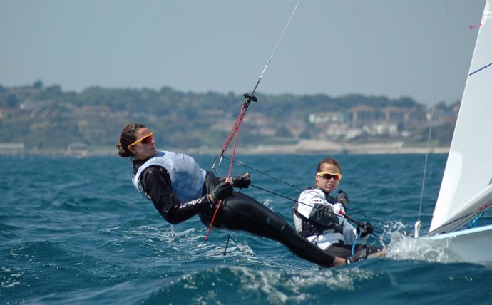 Tamara Pacheco y Berta Betanzos vela (470F) 