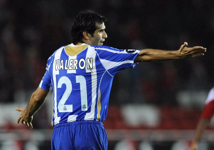 Juan Carlos Valerón, Jugador De El Deportivo De A Coruña