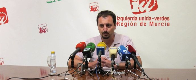 El portavoz de la Presidencia de IU-Verdes, José María Ortega
