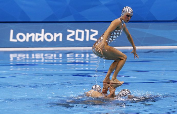 España natación sincronizada. Juegos Olímpicos