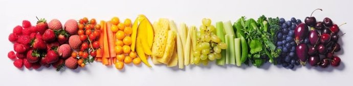 Frutas, Colores