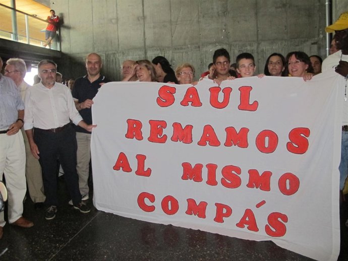 Vecinos De Lleida Celebran La Plata De Saúl Craviotto En Los Juegos Olímpicos De