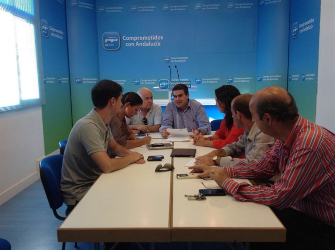 El Comité Organizador del Congreso del PP de Cádiz, reunido este sábado
