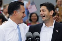 Romney proclama por error a Ryan como el "próximo presidente de Estados Unidos"