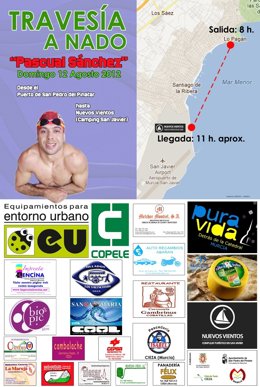 Cartel de la travesía