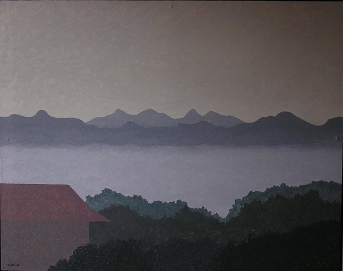 Pintura del artista navarro Pello Azketa.