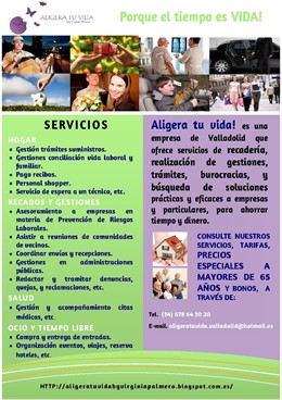 Folletos De Aligera Tu Vida