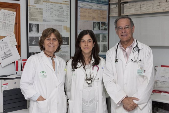Miembros del equipo de Cardiología Pediátrica del Hospital Virgen del Rocío
