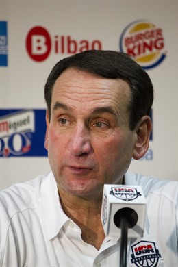 Coach K seleccionador de Estados Unidos 