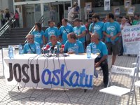 ETA.- Herrira cifra en 250 los presos en huelga de hambre para pedir la excarcelación del secuestrador de Ortega Lara