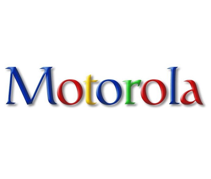 Logotipo de Motorola al estilo de Google