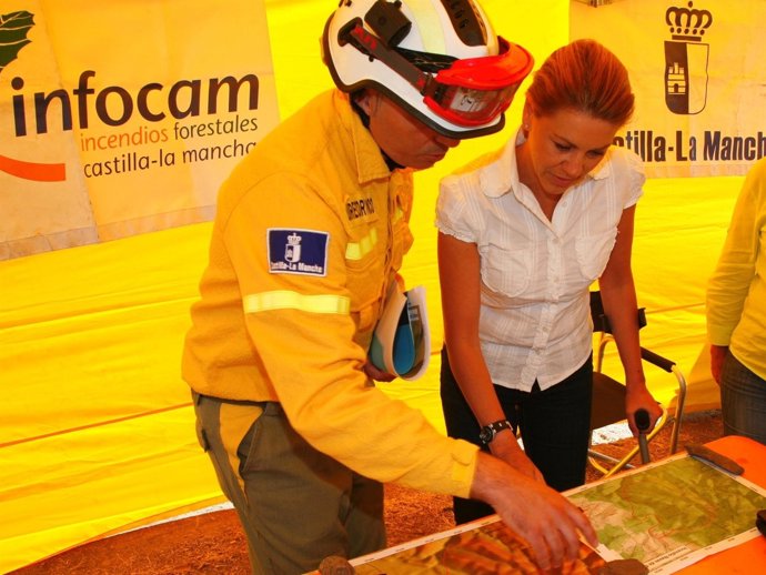 Cospedal en Navas de Estena