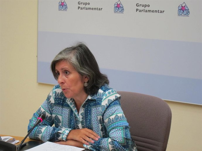 Ana Luisa Bouza, diputada del BNG