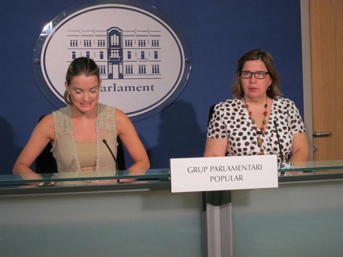 Marga Prohens y Virtudes Marí