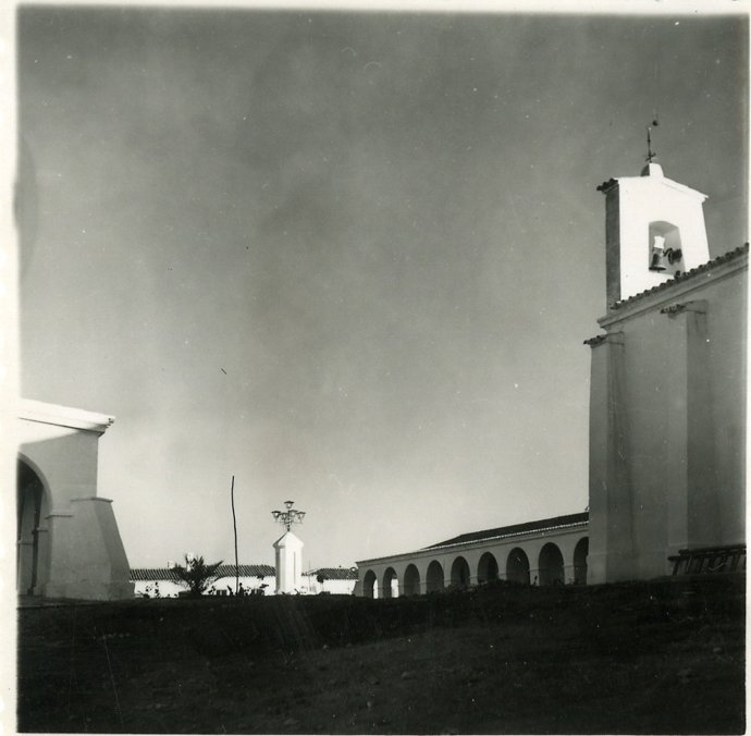 Imagen del poblado minero Herrerías en Huelva.