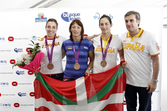Maider Unda, Patricia Elorza, Eli Pinedo y Jorde Dueñas