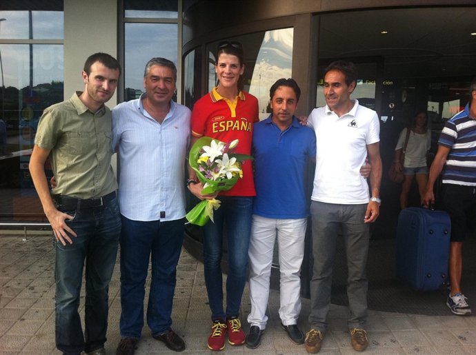 Recibimiento a Ruth Beitia