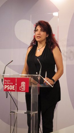 Mariajo José Lajarín, Infraestructiras PSRM-PSOE