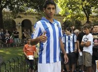 Fútbol.- José Ángel, ambicioso en su presentación: "En el Barça son los mejores del mundo, pero no invencibles" 