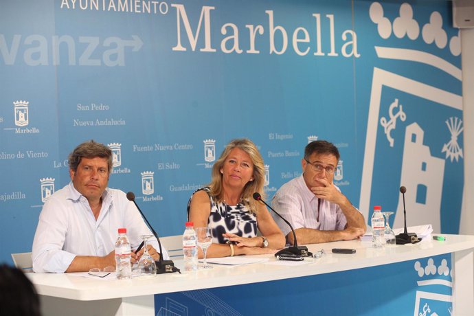 La alcaldesa de Marbella, Ángeles Muñoz