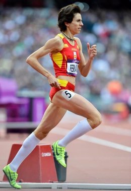 La atleta española Nuria Fernández