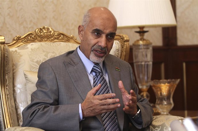 Mohamed Magarief,  presidente del Congreso Nacional libio