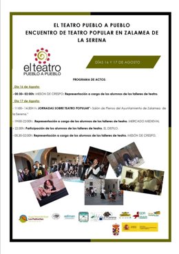 Encuentro 'El teatro pueblo a pueblo'