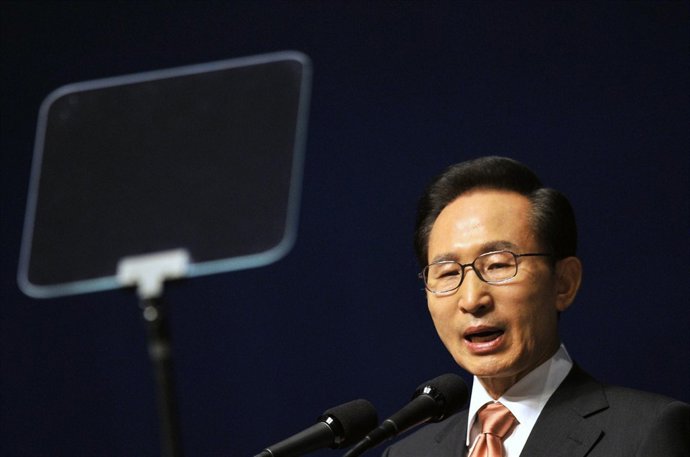  Lee Myung-Bak, Presidente De Corea Del Sur