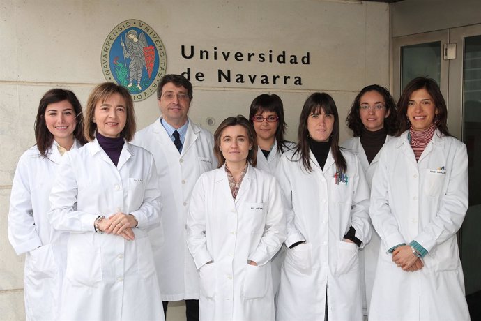 Investigadores de la Universidad de Navarra.