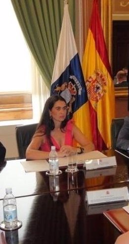 La Delegada Del Gobierno En Canarias, María Del Carmen Hernández Bento