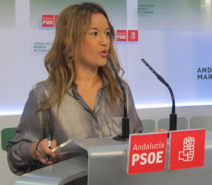 Verónica Pérez, hoy en rueda de prensa