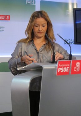 Verónica Pérez, hoy en rueda de prensa 