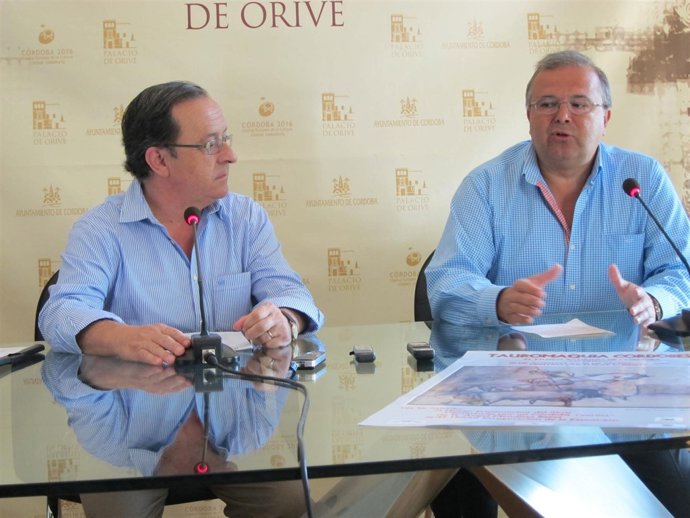 Forcada y Moreno durante la rueda de prensa