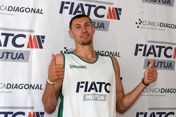 El Jugador Del FIATC Joventut Tony Gaffney
