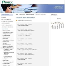 Imagen De La Web Del Ayuntamiento De Parla