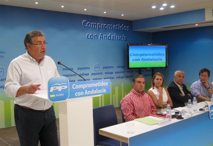 Juan Ignacio Zoido en el Comité de Dirección del PP-A