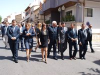 Cerca de un centenar de personas despiden al agente medioambiental fallecido en Torremanzanas (Alicante)