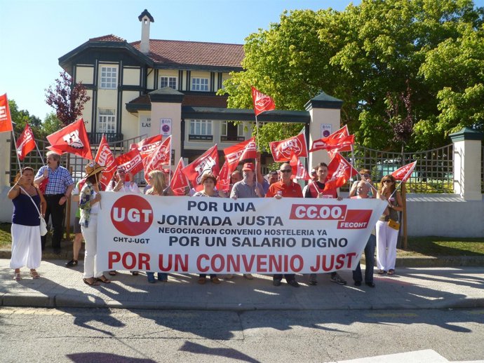 Concentración hostelería