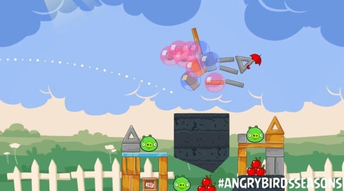 Angry Birds Season con Pink Bird por YouTube 