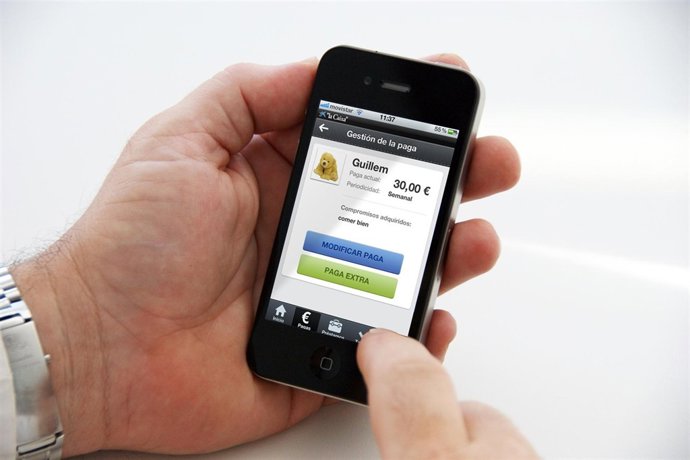 Aplicación para enseñar a ahorrar a los niños de La Caixa