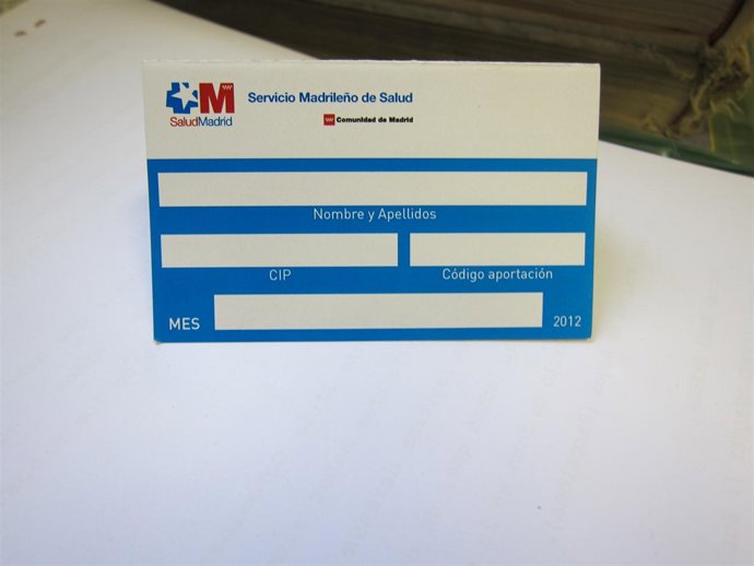 Tarjeta de dispensación