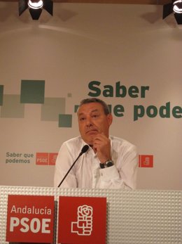 El Portavoz Del PSOE-A En El Parlamento Andaluz, Francisco Álvarez De La Chica