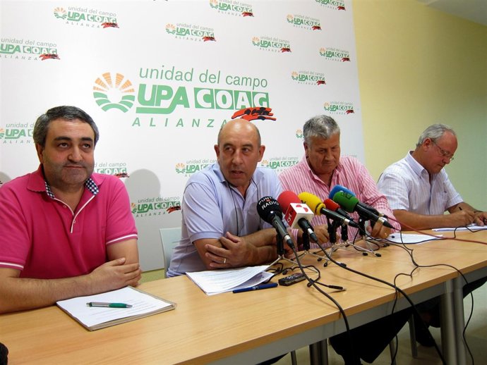 Representantes de Alianza por la Unidad del Campo en Castilla y León