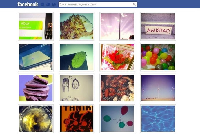 Fotografías en Facebook